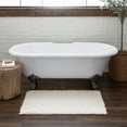 thumbnail image 2 of Mohawk Home Metaphor Plush Fade/Stain Resistant Non-Slip Machine Washable Bath Mat, Arctic White, 1' 8" x 2' 10", 2 of 9