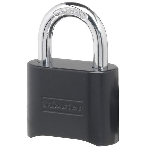 Candado de Combinación Master Lock Negro 1 Paquete multicolor