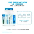 thumbnail image 2 of Proteína Whey Hidrolizada Isolate Blu-e De 2.2kg Para 58 Servicio Sabor Mazapan, 2 of 3