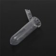 thumbnail image 2 of 500Pcs 2Ml Micro-Centrifuge Tube Test Tube Vial Clear Plastic Vials Container Snap Cap for Laborator, 2 of 5