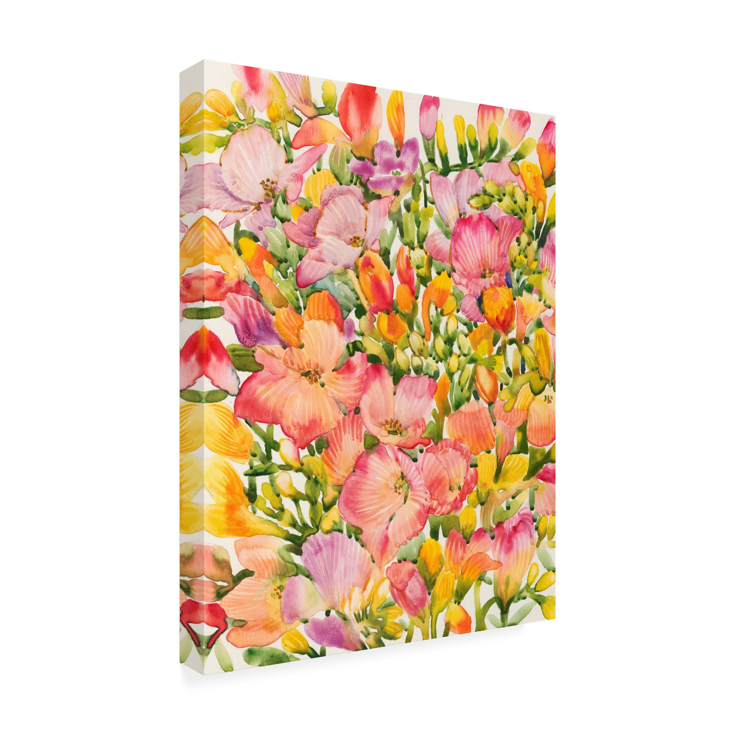 Tim O'Toole 'Wildflower Study II' Outdoor Canvas 19x14
