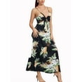 thumbnail image 2 of Lovito Boho Floral Tieknot Split Dress, 2 of 5
