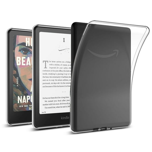 Supershieldz Clear Case for All-New Kindle Paperwhite 7-inch (12th Generation, 2024 Release) & Kindle Colorsoft Signature Edition, Ultra Slim Soft TPU Cover, Lightweight, Shockproof