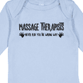 thumbnail image 4 of Inktastic Massage Therapists Hands Rub Boys or Girls Long Sleeve Baby Bodysuit, 4 of 5