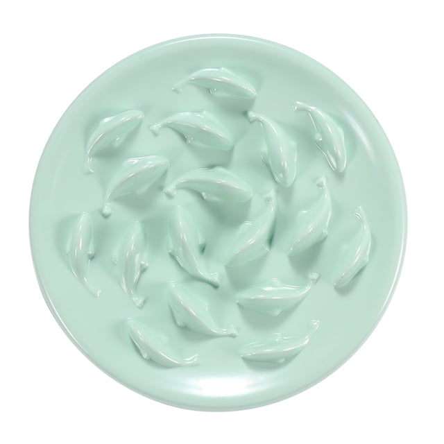 Cuenco De Alimentación Lenta Para Gatos, Plato De Comida Antiahogo, Cuencos Para Mascotas De Melamina Para Peces Dorados, Alimentador Saludable Para Gatos, Suministros Para Mascotas Monstrate PT001271-00