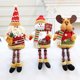 thumbnail image 2 of Navidad Sentado Papá Noel Muñeco de nieve Adorno de reno Piernas largas Decoración de mesa - Papá Noel Sincero Electrónica, 2 of 3