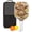 White, variant on Pickleball Paddles Set Of 1, Fiberglass Surface, West & Cowboy Print, 1 Paddle, 2 Balls & Bag