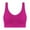 Hot Pink, variant on Einccm Women's Seamless Wireless Bra Breathable Padded One-Piece Bralette Comfortable Supportive Stretch Underwear for Everyday Sleep Maternity