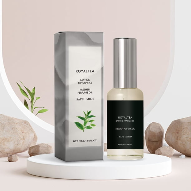 Aceite perfumado de té aromático, fresco y ligero, elegante y duradero, 50 ml. Rocío aromático.