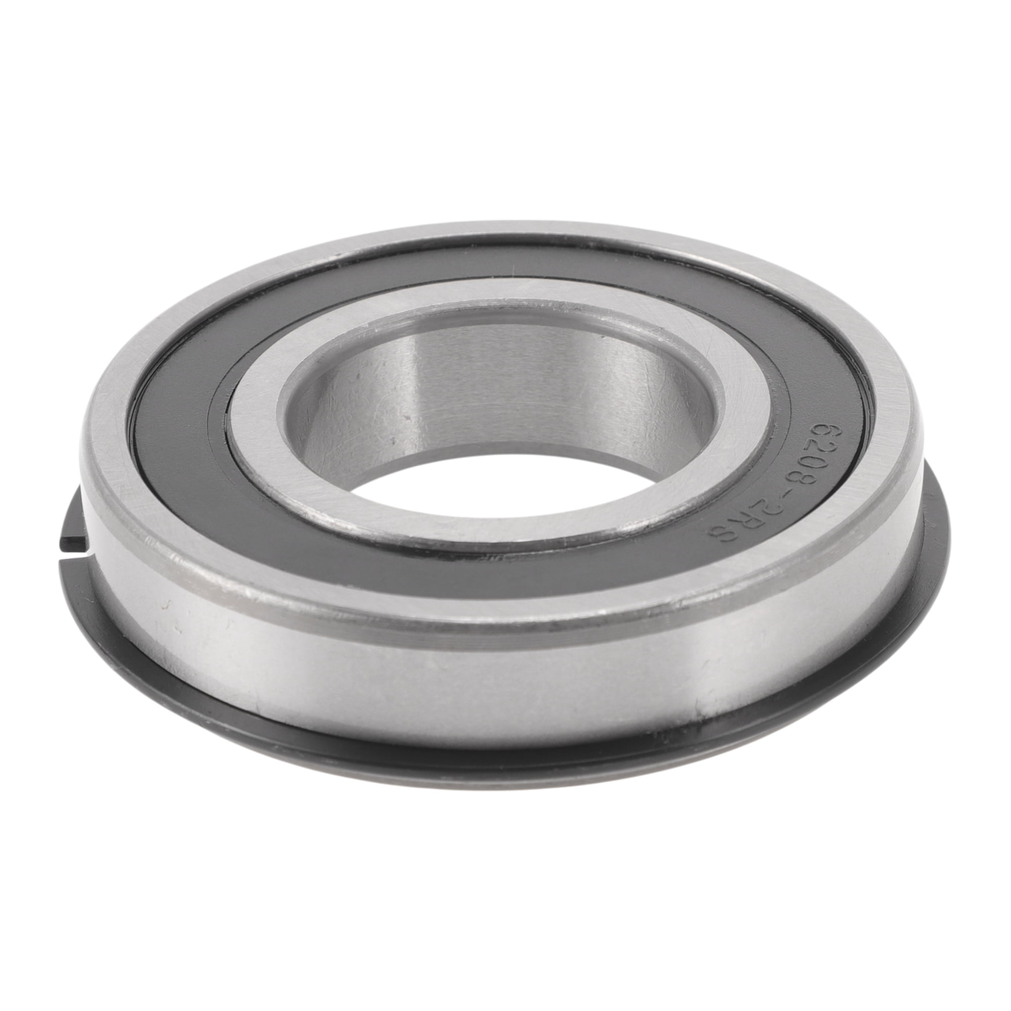 Unique Bargains 6208NR2RS Deep Groove Ball Bearings 40x80x18mm P0 Double Rubber Seal Lubricated Bearings 1 Pc Car Scooter Skateboard Wheel Universal Silver Tone Black
