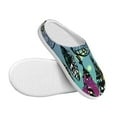 thumbnail image 3 of Lsque Beautiful Dreamcatcher Pattern Womens Comfort Cotton on Scuff With Memory Foam and Anti-skid Sole Slipper-44/45, 3 of 7