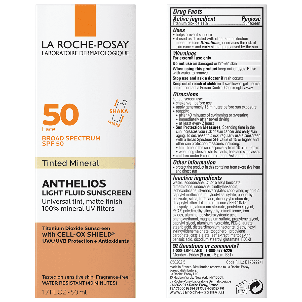 La Roche-Posay Anthelios Tinted Mineral Sunscreen SPF 50 photo 7