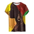 thumbnail image 4 of Tops para hombre, blusas y camisas de manga corta con cuello redondo para hombre Camisa de manga corta estampada para hombre Top/camisa de manga corta con cuello redondo Tops para hombre, 4 of 4