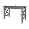 thumbnail image 3 of X Design Desk with Drawer & Charging Station in Grey, 3 of 7