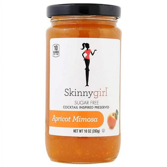 Skinnygirl Sugar Free Preserves, Kosher Apricot Mimosa, 10 Ounce