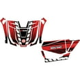 thumbnail image 2 of Attack Graphics Brute Complete UTV Graphics Kit Red/Black/White for Honda Talon 1000R 2019, 2 of 2