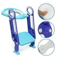 thumbnail image 3 of Stoneway Potty Toilet Training Seat with Step Stool Ladder, Non-Slip Kids Toilet Potty Soft Padded Step Up, Training Stool Chair Toddler Ladder for All Standard Sizes and Toilet Seat, 3 of 16
