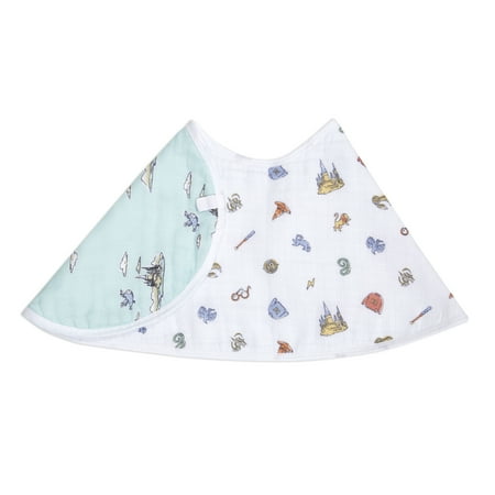 aden + anais Baby Bib 100% Cotton, 1 pack, Unisex