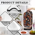 thumbnail image 4 of HELLHERO Food Processor Cover with Stylish Fitted Mixer Cover for Home Kitchen, Leaves, 4 of 6