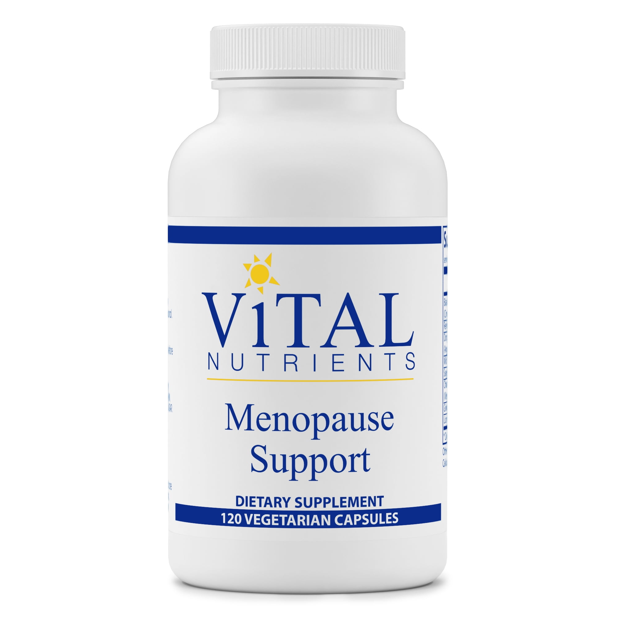 Vital Nutrients Menopause Support Herbal Combination Formulated for