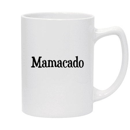 

Mamacado - 14oz Ceramic White Statesman Coffee Mug White