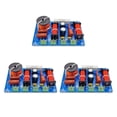 thumbnail image 1 of 3-Pack High,Medium and Low Speaker Retrofit Crossover 3-Way Audio Adjustable Frequency Divider HiFi High Fidelity Filter,3 x Frequency Divider, 1 of 6