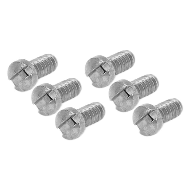 6pcs Watch Back Cover Screw Replacement Accessory Repair Parts, Steel Material, Simple Operation For Mechanical Watch
