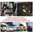 thumbnail image 3 of Resettable Fuse Breaker, Easy Installation 5A 7.5A 10A 15A 20A 25A 30A 32VDC Blade Fuse Circuit Breaker Insert Type  for Marine Car RV System, 3 of 8