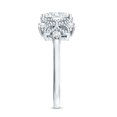 thumbnail image 3 of Nature Inspired Lab Diamond Engagement Ring - EF-VS Quality Certified - 1 Carat - with Jewelry Box, 14K White Gold, US 10.00, 3 of 8