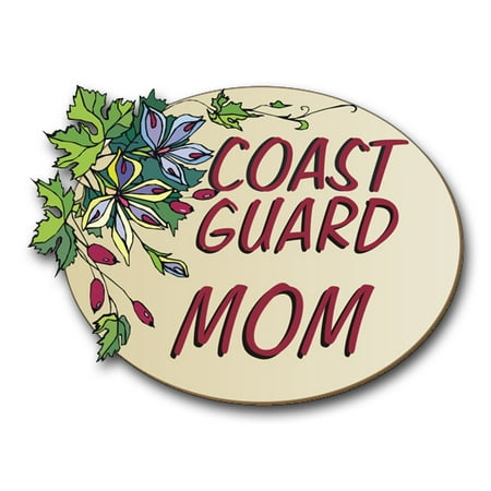 UPC 192408000055 product image for 3.8 Inch Coast Guard Mom Pride Vinyl Transfer Decal | upcitemdb.com