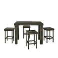 thumbnail image 5 of Crosley Furniture Palm Harbor 5Pc Counter Height Wicker Outdoor Dining Set, 5 of 7