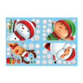 thumbnail image 1 of SIfdSeng Get it Fast 4Pcs Stickers for Holiday Scrapbooking and with Festive Santa Snowman Reindeer Patterns, 1 of 6