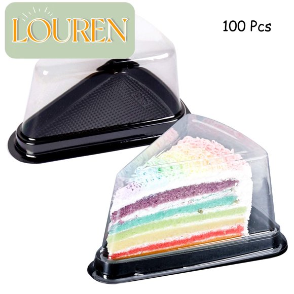 Individual Pie Slice Containers