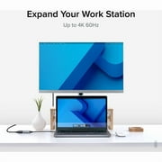 Plugable USB C to HDMI 2.0 Adapter Compatible with 2018 iPad Pro, 2018 MacBook Air, 2018 MacBook Pro, Dell XPS 13 & 15, Thunderbolt 3 Ports & More (Supports Resolutions up to 4K@60Hz)
