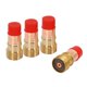 thumbnail image 5 of Kit de Tapa Trasera Boquillas de Alúmina Collets Lente de Gas Rechonch de Antorchas de Soldadura Tig para 17 18 26 Series 32 Piezas, 5 of 8