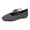 Grey, variant on Rokment Knit Strappy Ballet Flat Dress Shoes for Women Spring Fall Casual Stretchy Square Toe Low Heels Slip on Mary Jane Loafers
