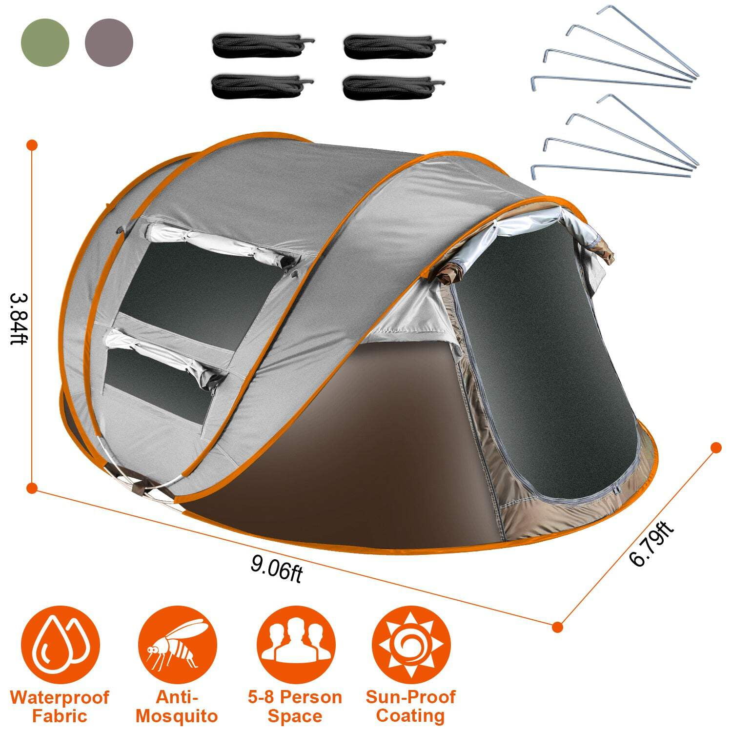 Waterproof Instant Setup Tent