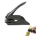 thumbnail image 5 of Yesbay Book Embosser Hand Operated Embosser Stamp Stainless Steel Embossing Tool for Paper Cardboard Leather DIY Craft, 5 of 8