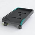 thumbnail image 3 of Support de CPU pour PC Mobile avec Roues Chariot Support Roulant pour Bureau Maison sous Bureau Roue Universelle Noir, 3 of 9