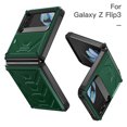 thumbnail image 4 of Nalacover for Samsung Galaxy Z Flip 4 Wireless Charging Case,Full-Body Protection Military Grade Heavy Duty Rugged Hard PC Armored Dual Layer Built-in Screen Protector Shockproof Cover.Armygreen, 4 of 9