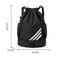 thumbnail image 5 of Multi-Pocket Waterproof Drawstring Bag for Sports, Football Gym Bag, 5 of 5