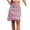 Red Blue Floral, variant on 20" Knee Length Skorts Wide Waist Long Athletic Tennis Golf Skirt with Pockets