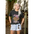 thumbnail image 5 of Urban Always Vibing Teddy Bear Women's Graphic T Shirt Tees Brisco Brands S, 5 of 6