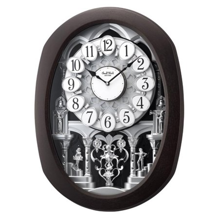 UPC 009136896068 product image for Rhythm USA Encore Espresso Wall Clock | upcitemdb.com