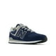 thumbnail image 5 of Zapatillas New Balance 574 V1 para niños, color blanco marino, con cordones, 1,5 W, 5 of 9