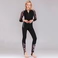 thumbnail image 3 of Buceo Surf Ropa Ropa de protección de buceo para mujeres Equipo de deportes acuáticos a prueba de frío (M Naranja), 3 of 9