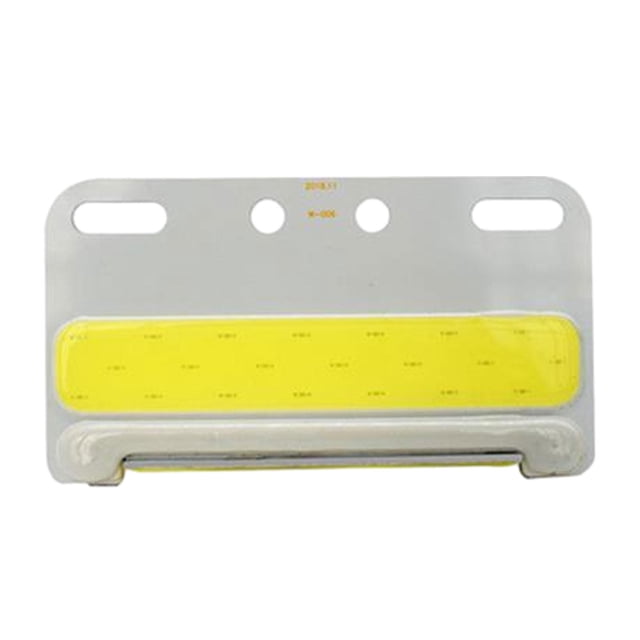Luz indicadora de marcador lateral LED de 24 V, luz de señal de , alto brillo, impermeable IP67 universal para camión semirremolque Efecto de luz blanca