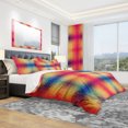 thumbnail image 2 of Designart 'Multicolor Geometric Pattern' Modern Duvet cover- Duvet Cover &, 2 of 5