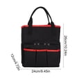 thumbnail image 3 of Garden Tool Bag, Gardening Tool Organizer Tote with Multiple Pockets Heavy Duty Garden Tool Storage Bag Portable Yard Work Handbag without Tools, 3 of 6