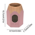 thumbnail image 2 of Ohufall Small Digital Alarm Clock Compact Bedside Clock Desk Clock For Student Bedroom Room Decor Battery Clock, 2 of 2